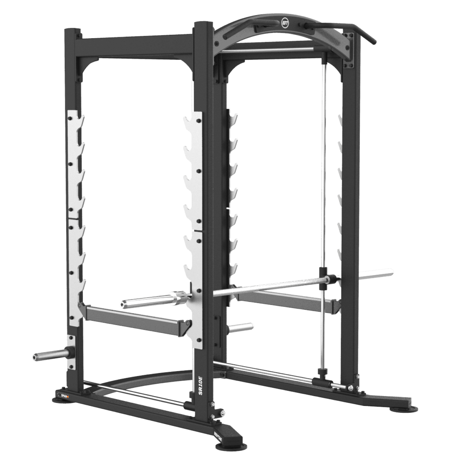 Pritūpimų stovas Bodytone SR10P_02 Profesionalios švieslentės sporto salėms ir arenoms